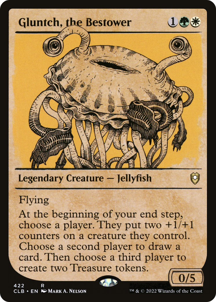 Gluntch, the Bestower (Showcase) [Commander Legends: Battle for Baldur's Gate] | Grognard Games