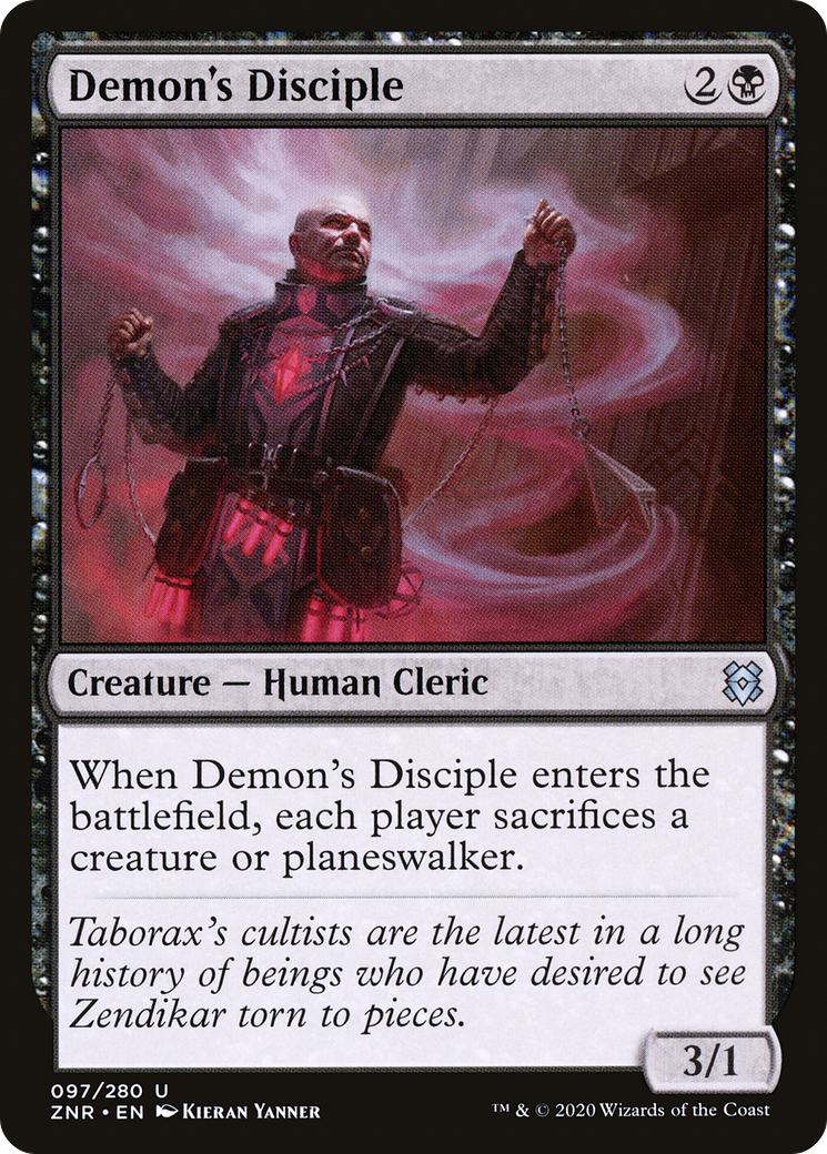 Demon's Disciple [Zendikar Rising] | Grognard Games