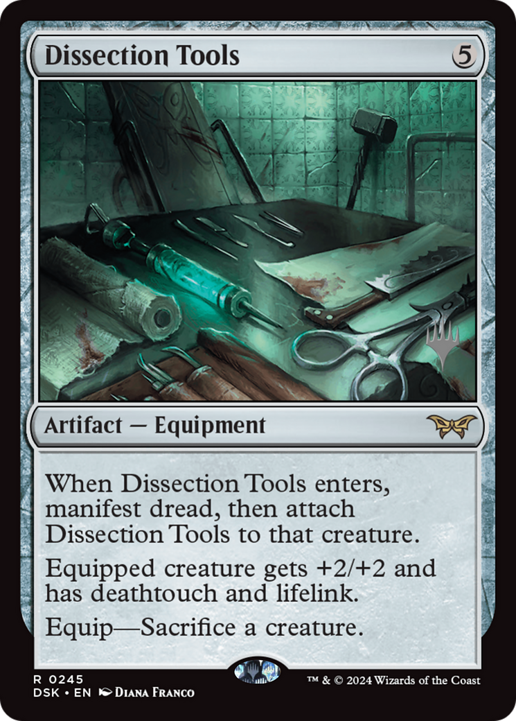 Dissection Tools (Promo Pack) [Duskmourn: House of Horror Promos] | Grognard Games