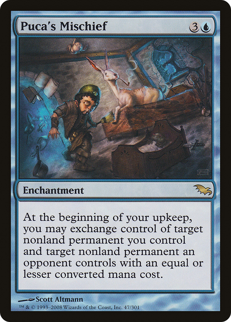 Puca's Mischief (SHM-047) - Shadowmoor Foil | Grognard Games