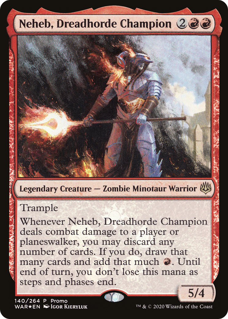 Neheb, Dreadhorde Champion [Resale Promos] | Grognard Games