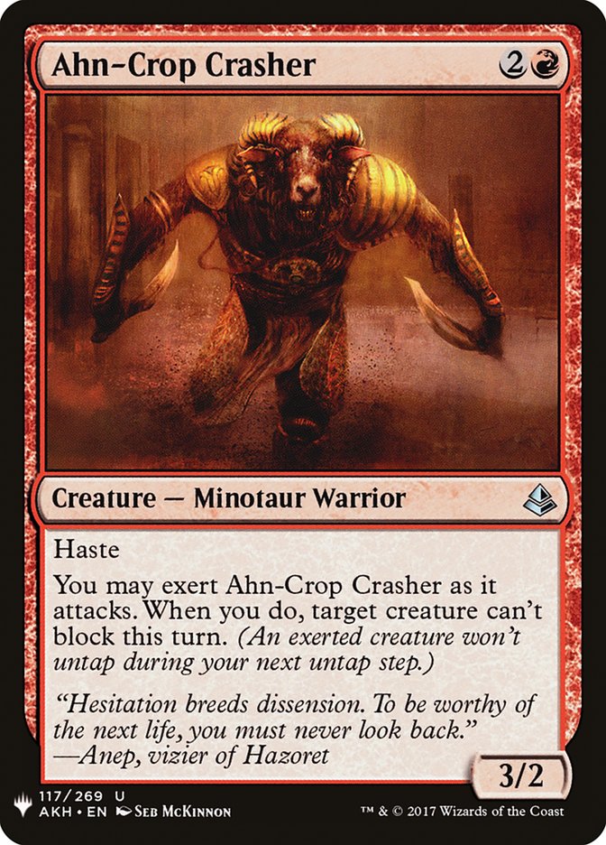 Ahn-Crop Crasher [Mystery Booster] | Grognard Games