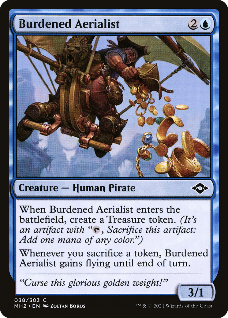 Burdened Aerialist [Modern Horizons 2] | Grognard Games