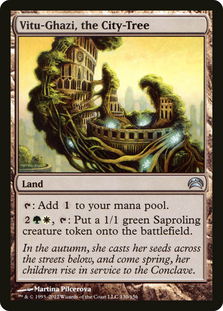 Vitu-Ghazi, the City-Tree (PC2-130) - Planechase 2012 Foil | Grognard Games