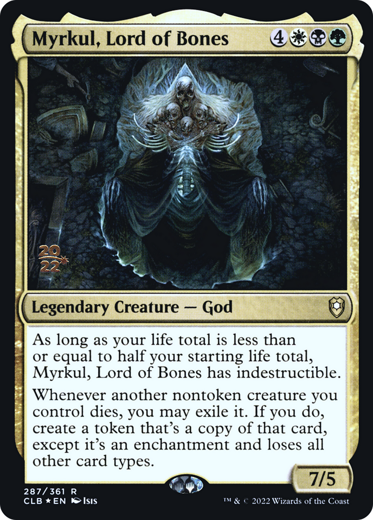 Myrkul, Lord of Bones [Commander Legends: Battle for Baldur's Gate Prerelease Promos] | Grognard Games