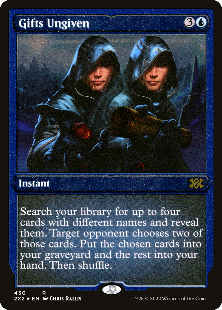 Gifts Ungiven (Foil Etched) (2X2-430) - Double Masters 2022 Foil | Grognard Games