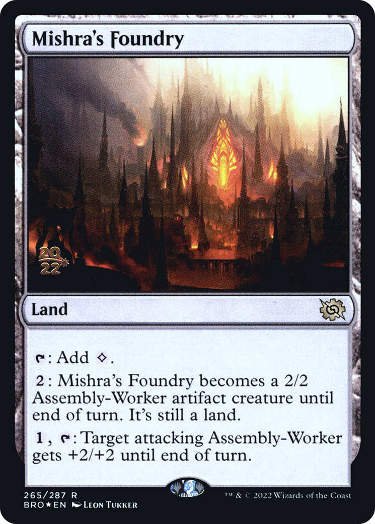 Mishra's Foundry [The Brothers' War: Prerelease Promos] | Grognard Games