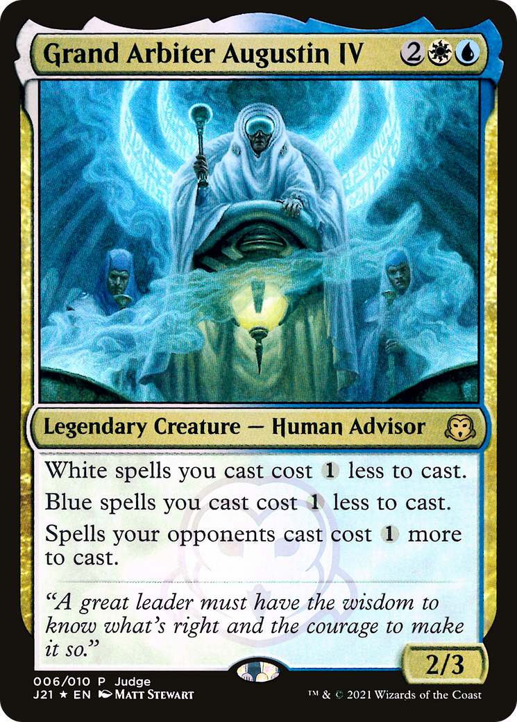 Grand Arbiter Augustin IV [Judge Gift Cards 2021] | Grognard Games