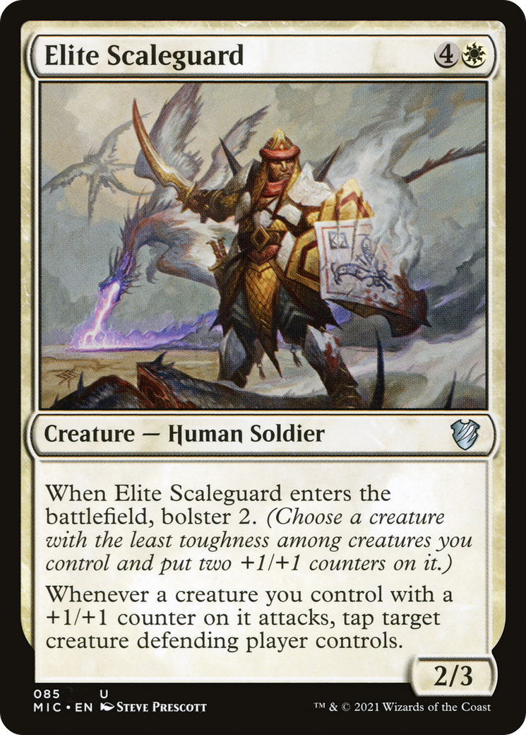Elite Scaleguard [Innistrad: Midnight Hunt Commander] | Grognard Games