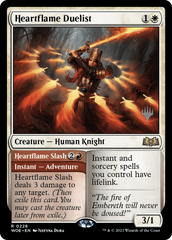Heartflame Duelist // Heatflame Duelist (Promo Pack) [Wilds of Eldraine Promos] | Grognard Games