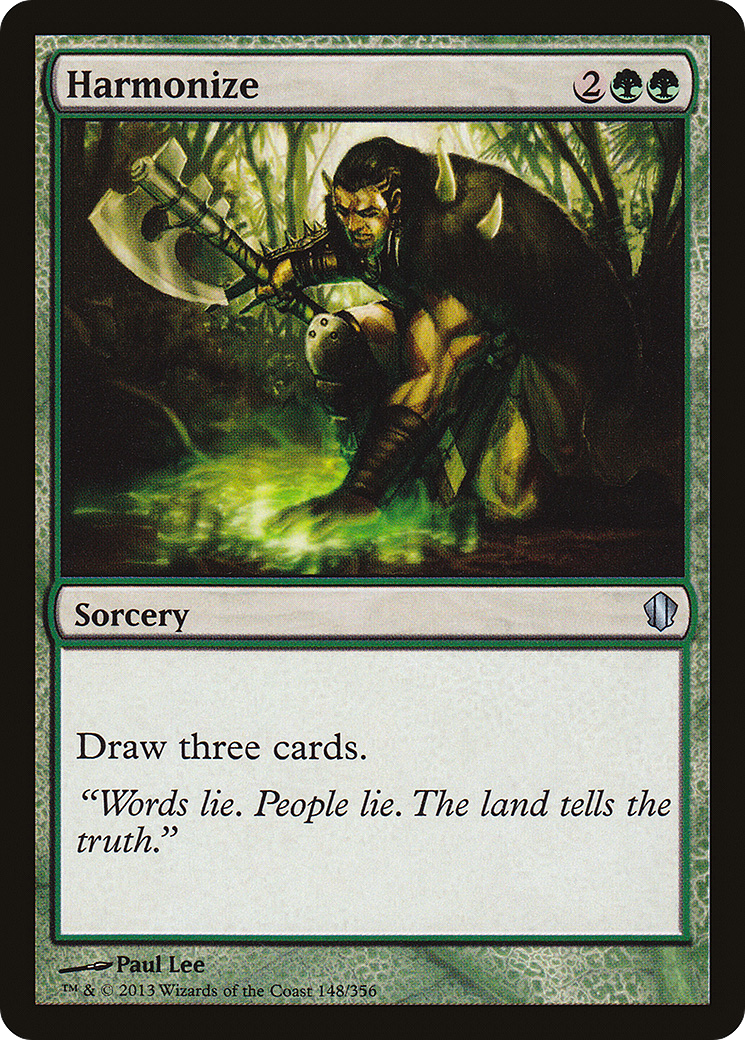 Harmonize [Commander 2013] | Grognard Games