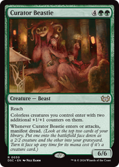 Curator Beastie [Duskmourn: House of Horror Commander] | Grognard Games