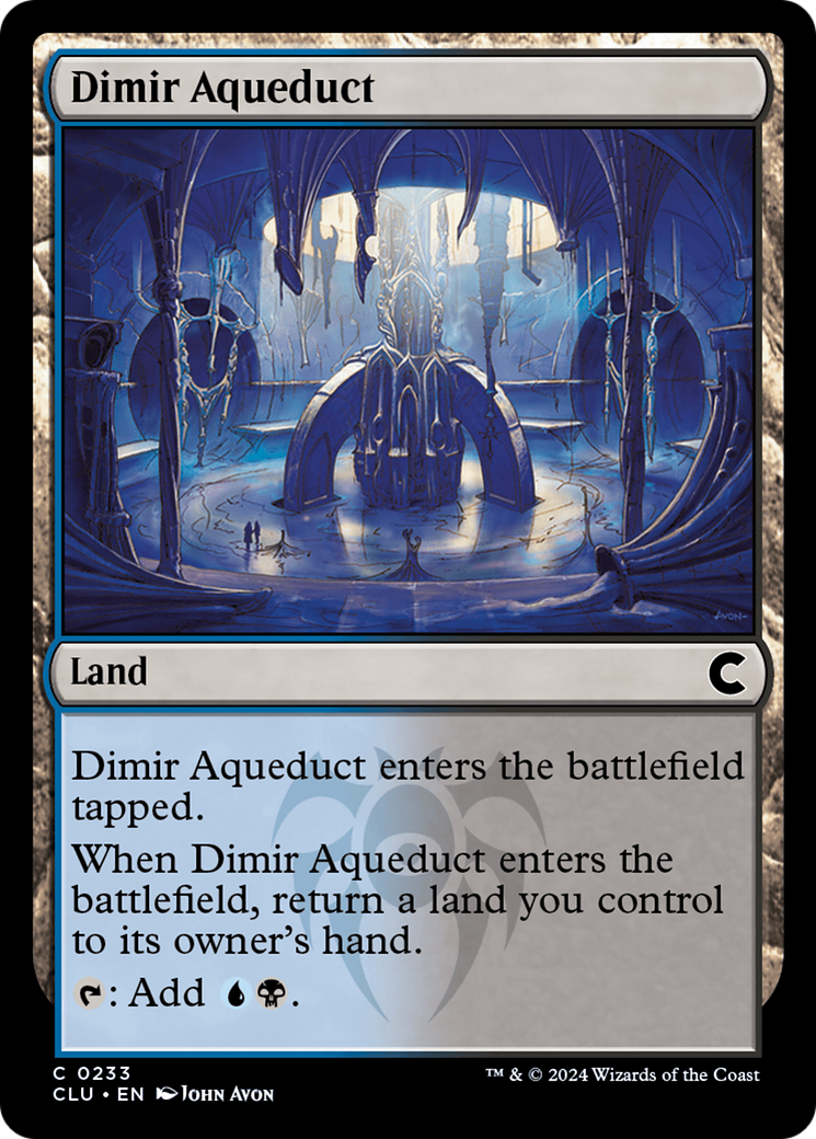 Dimir Aqueduct [Ravnica: Clue Edition] | Grognard Games