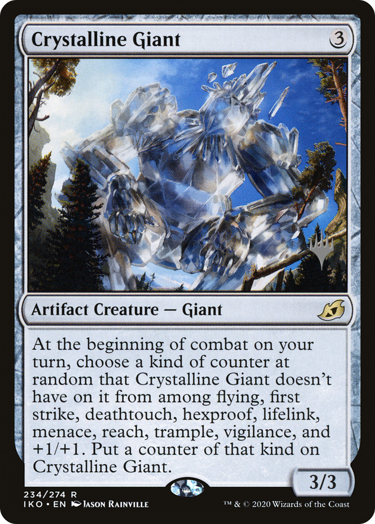 Crystalline Giant (Promo Pack) [Ikoria: Lair of Behemoths Promos] | Grognard Games