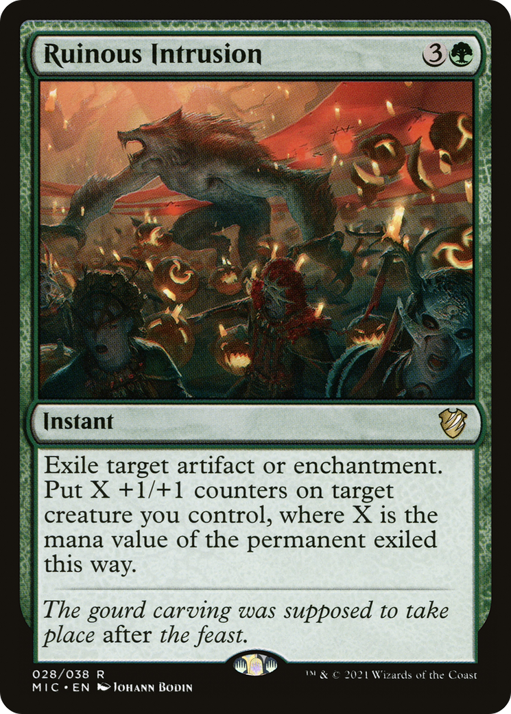 Ruinous Intrusion [Innistrad: Midnight Hunt Commander] | Grognard Games