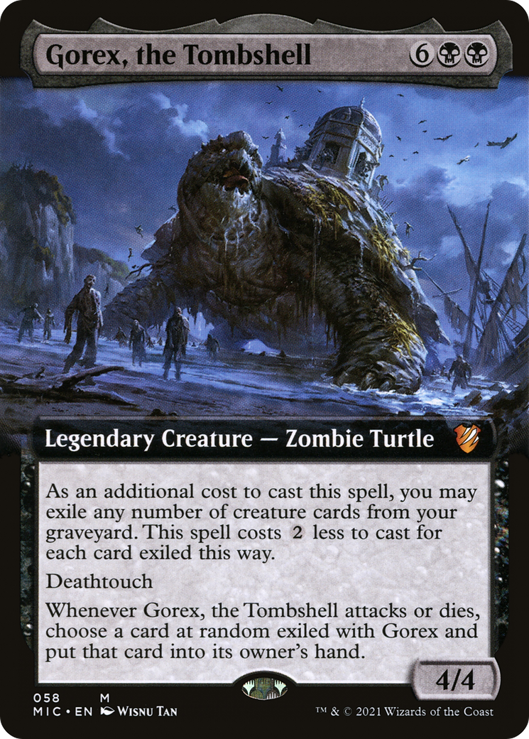 Gorex, the Tombshell (Extended) [Innistrad: Midnight Hunt Commander] | Grognard Games