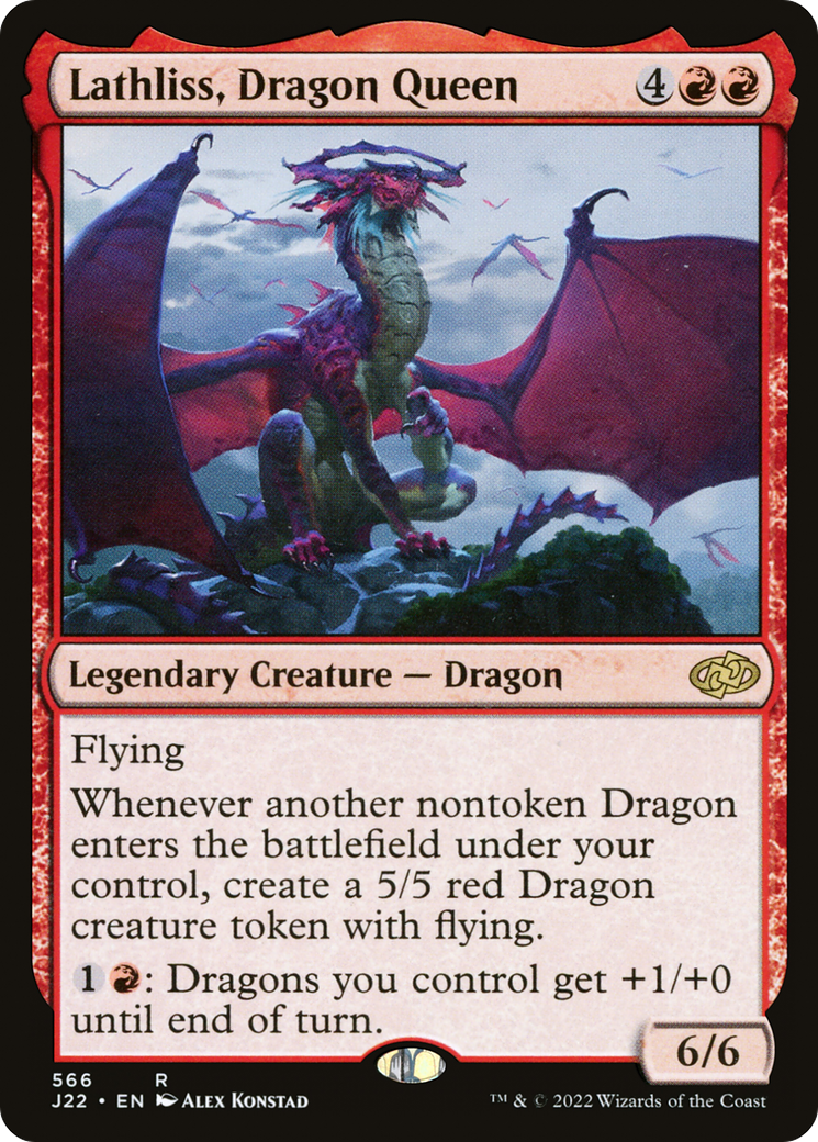 Lathliss, Dragon Queen [Jumpstart 2022] | Grognard Games