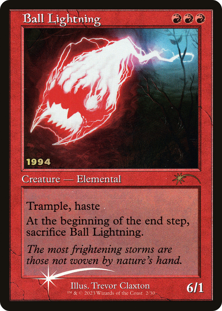 Ball Lightning [30th Anniversary Promos] | Grognard Games