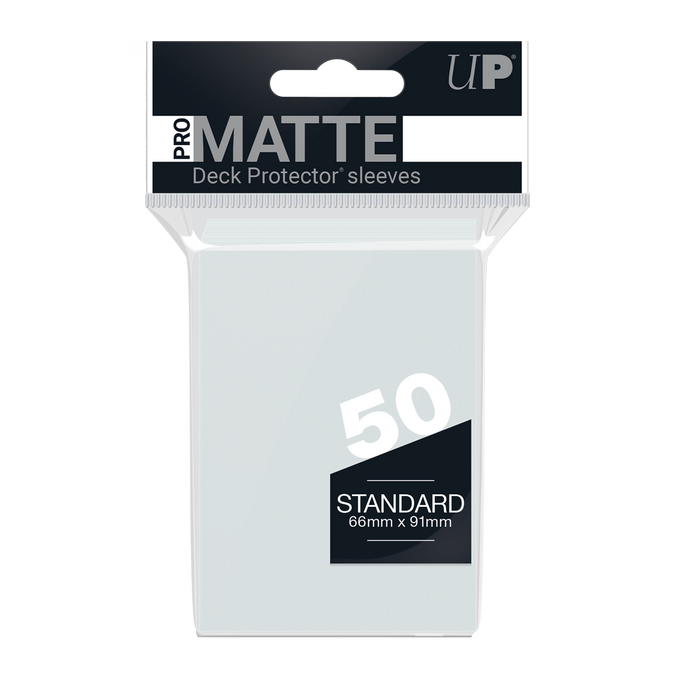 Ultra Pro Standard Pro-Matte Deck Protector Sleeves 50ct - Clear | Grognard Games