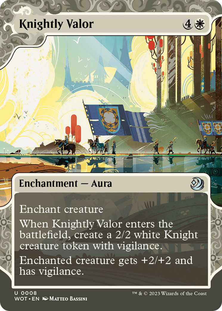 Knightly Valor [Wilds of Eldraine: Enchanting Tales] | Grognard Games