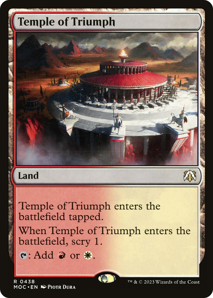 Temple of Triumph [March of the Machine Commander] | Grognard Games