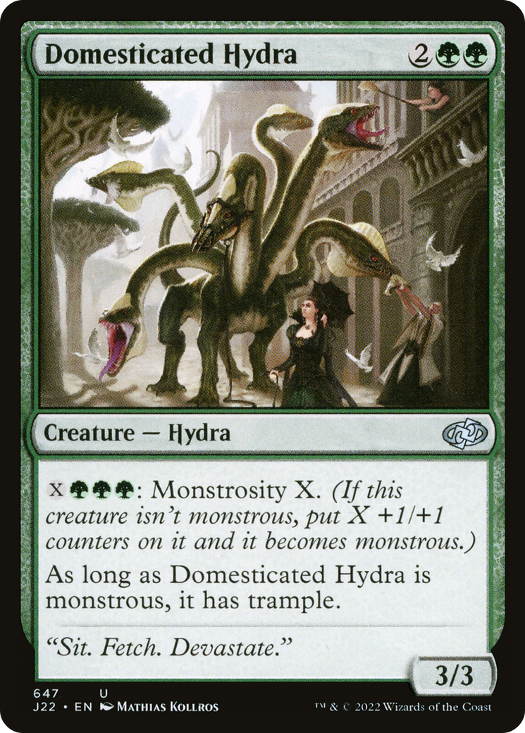 Domesticated Hydra [Jumpstart 2022] | Grognard Games