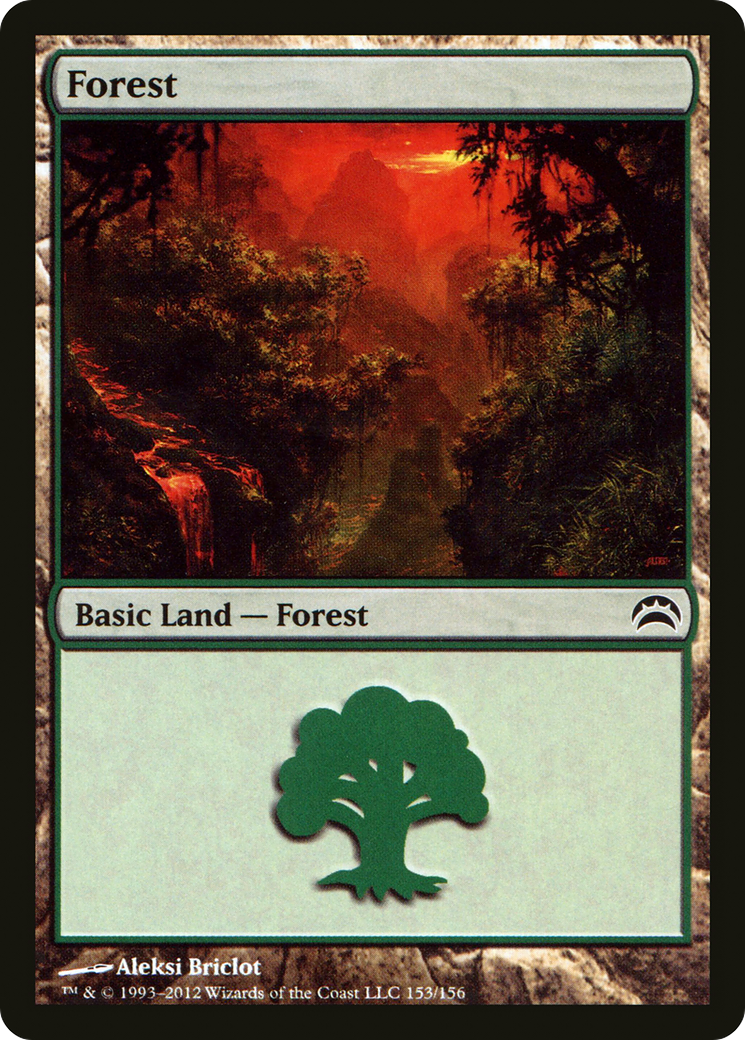 Forest (PC2-153) - Planechase 2012 Foil | Grognard Games