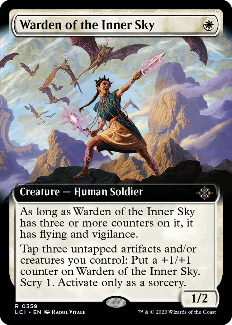 Warden of the Inner Sky (Extended Art) [The Lost Caverns of Ixalan] | Grognard Games