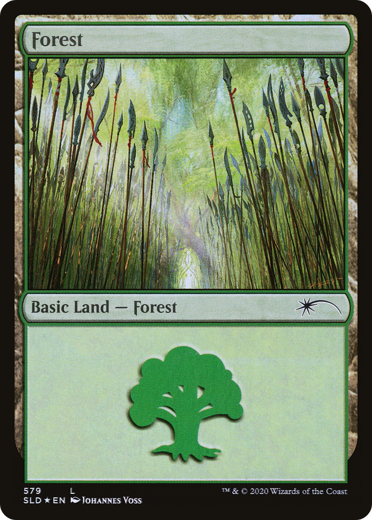 Forest (Elves) (579) [Secret Lair Drop Promos] | Grognard Games