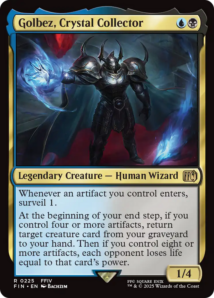 Golbez, Crystal Collector (FIN-225) - FINAL FANTASY Foil | Grognard Games