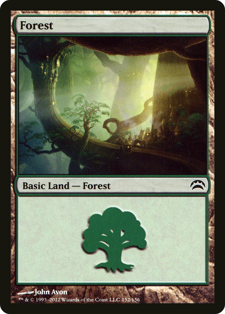 Forest (PC2-152) - Planechase 2012 Foil | Grognard Games