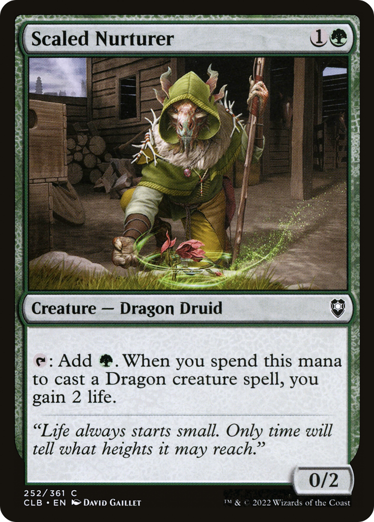 Scaled Nurturer [Commander Legends: Battle for Baldur's Gate] | Grognard Games