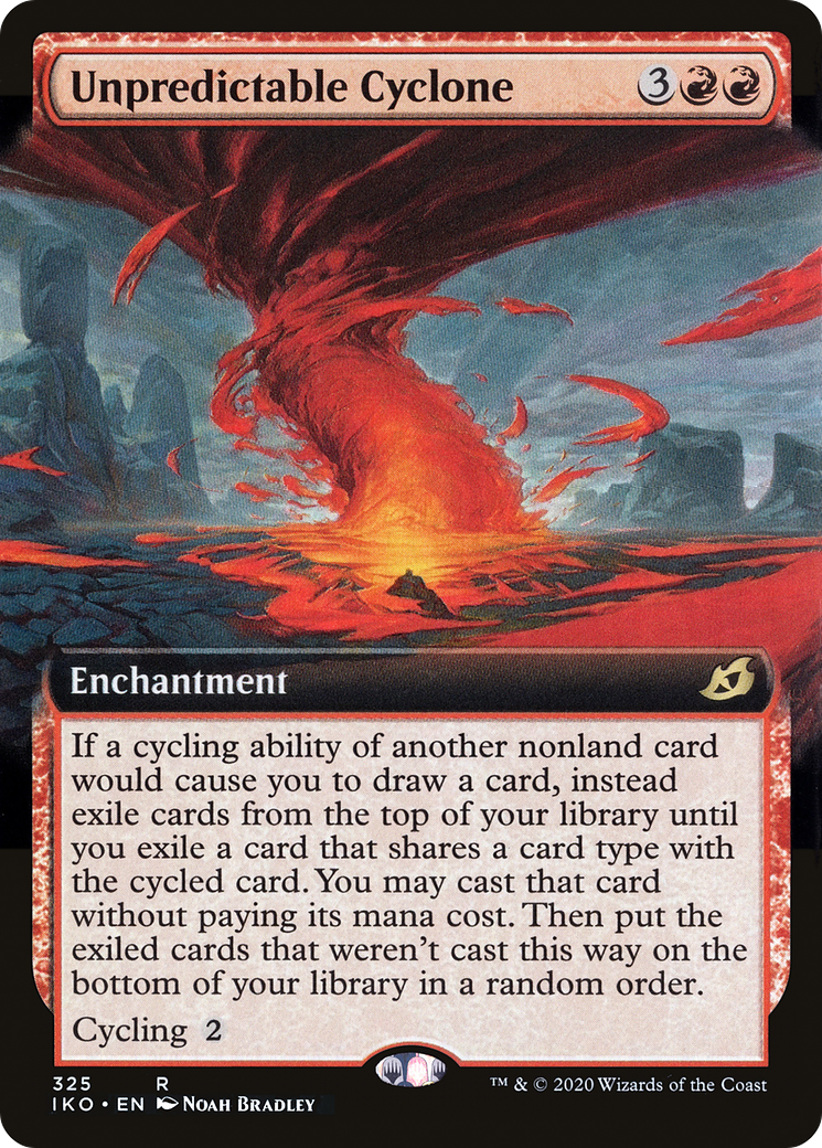Unpredictable Cyclone (Extended Art) [Ikoria: Lair of Behemoths] | Grognard Games