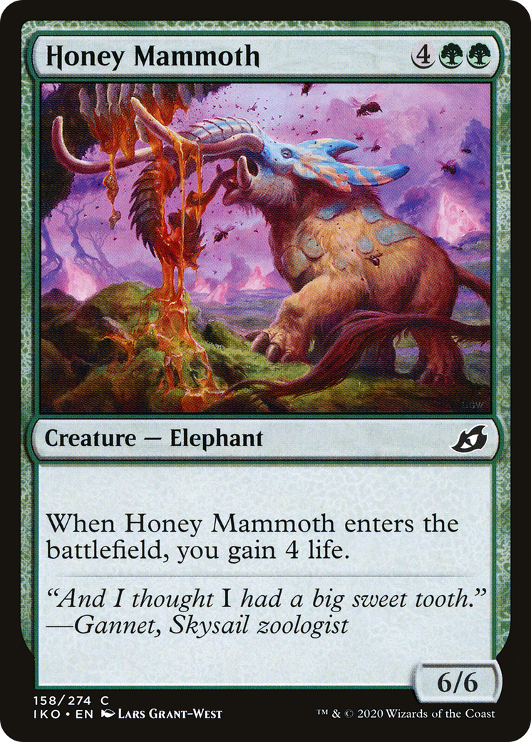 Honey Mammoth [Ikoria: Lair of Behemoths] | Grognard Games