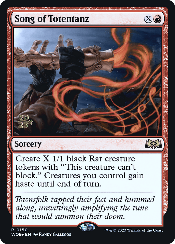 Song of Totentanz [Wilds of Eldraine Prerelease Promos] | Grognard Games