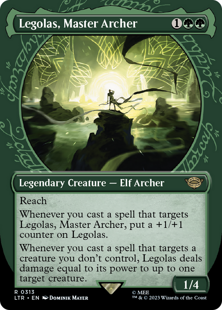 Legolas, Master Archer (Showcase Ring Frame) [The Lord of the Rings: Tales of Middle-Earth] | Grognard Games