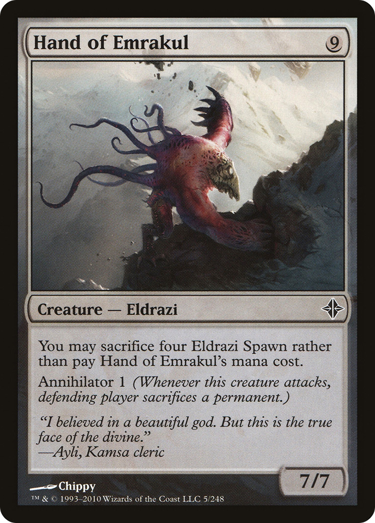 Hand of Emrakul (ROE-005) - Rise of the Eldrazi Foil | Grognard Games