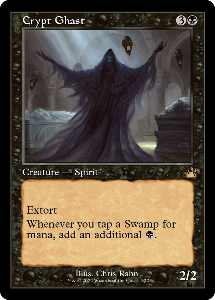 Crypt Ghast (Retro Frame) [Ravnica Remastered] | Grognard Games