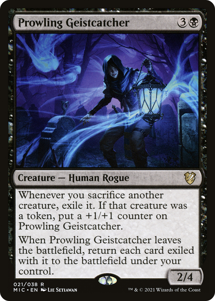 Prowling Geistcatcher [Innistrad: Midnight Hunt Commander] | Grognard Games