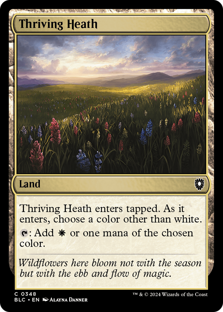 Thriving Heath [Bloomburrow Commander] | Grognard Games