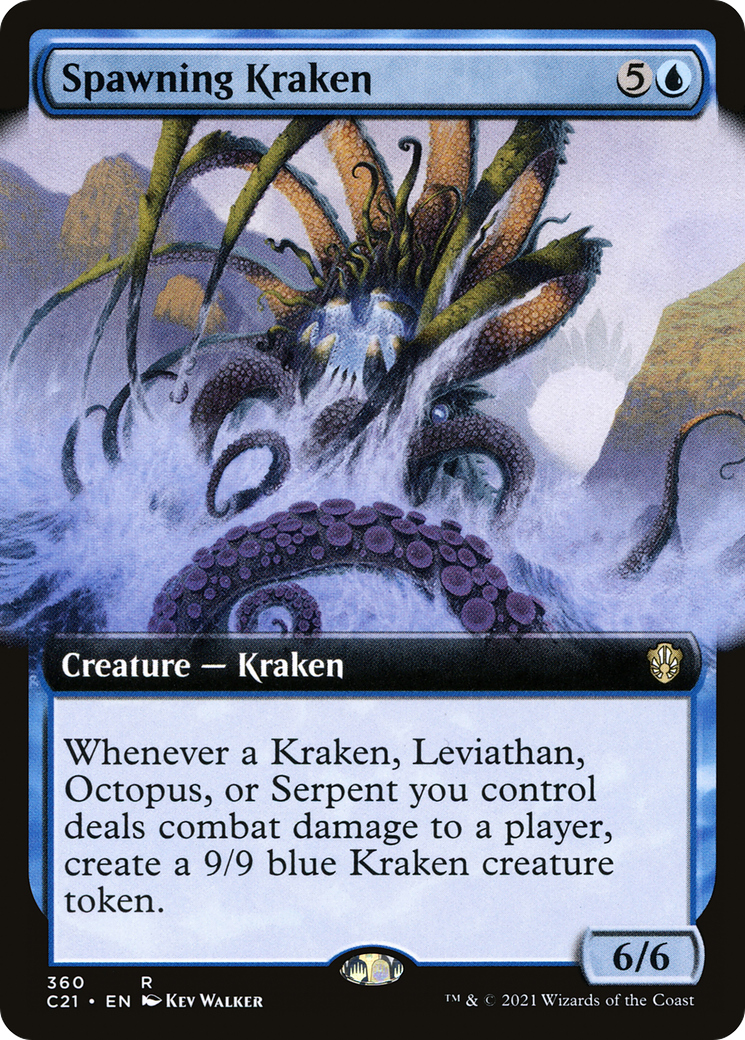 Spawning Kraken (Extended) [Commander 2021] | Grognard Games