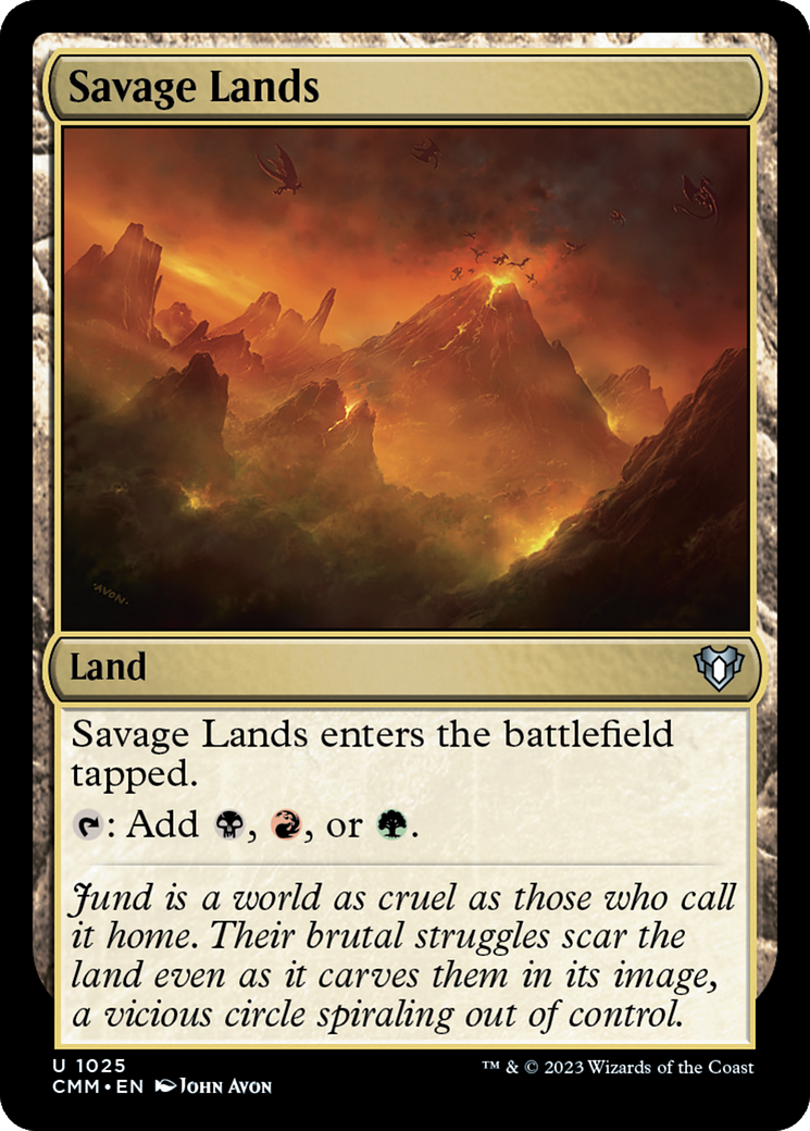 Savage Lands [Commander Masters] | Grognard Games