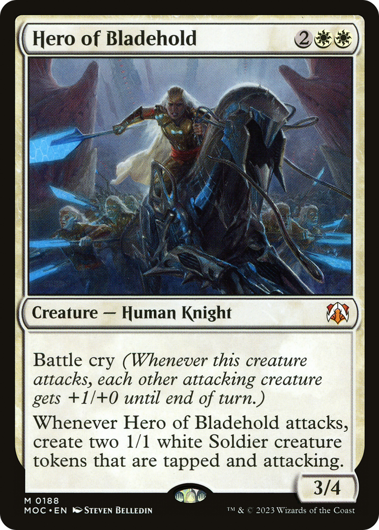 Hero of Bladehold [March of the Machine Commander] | Grognard Games