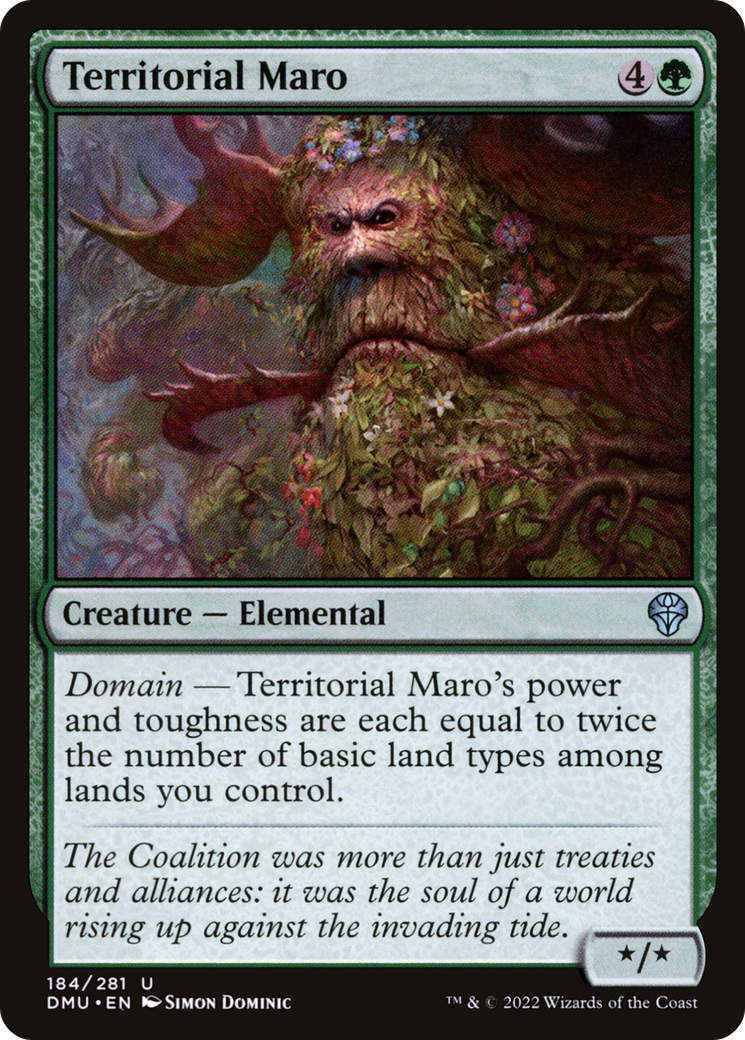 Territorial Maro (DMU-184) - Dominaria United Foil | Grognard Games