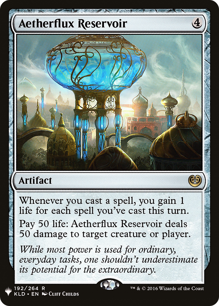 Aetherflux Reservoir [Mystery Booster] | Grognard Games
