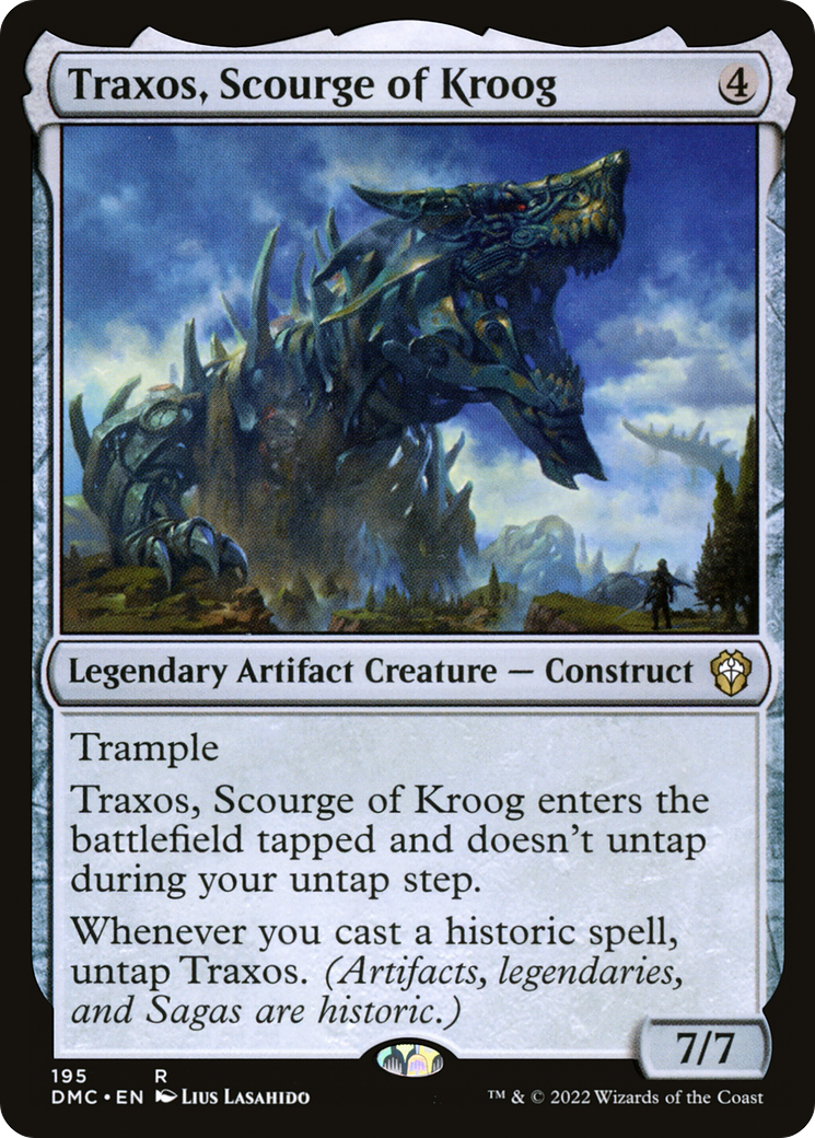 Traxos, Scourge of Kroog [Dominaria United Commander] | Grognard Games