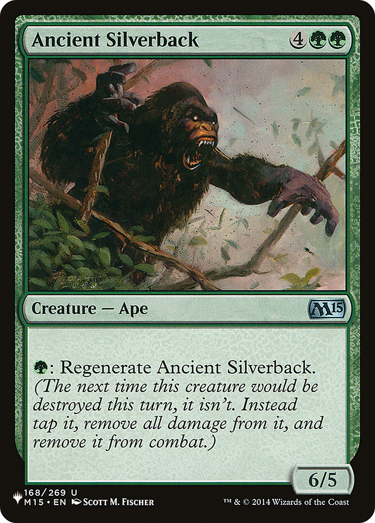 Ancient Silverback [The List Reprints] | Grognard Games