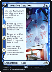 Inventive Iteration // Living Breakthrough [Kamigawa: Neon Dynasty Prerelease Promos] | Grognard Games