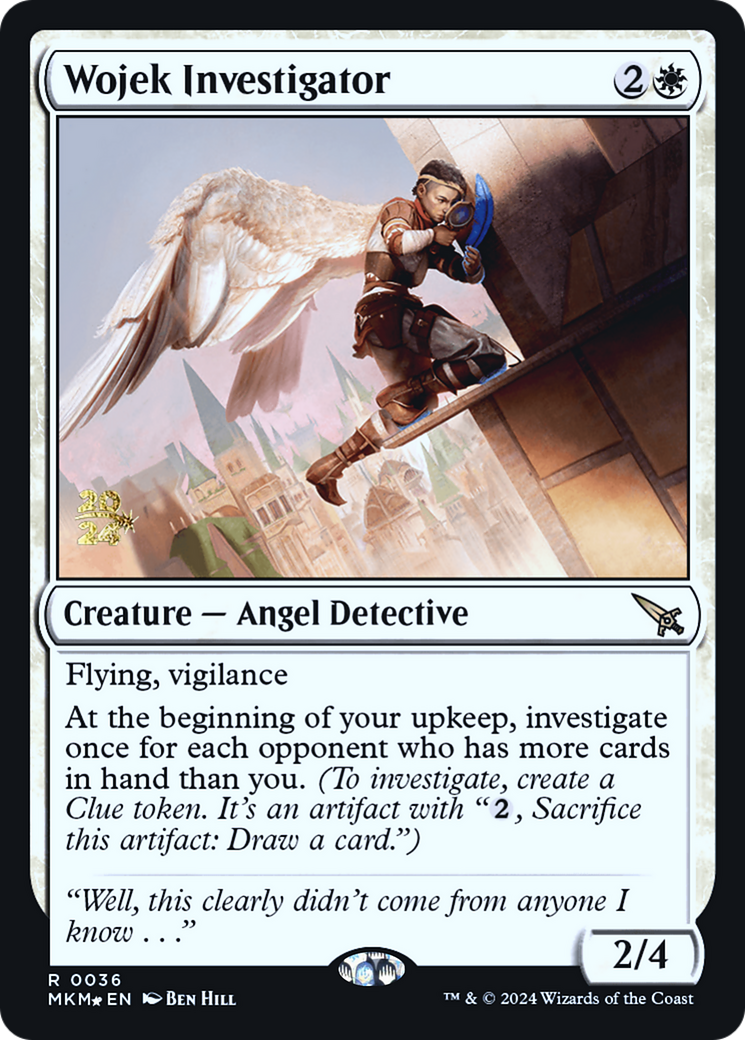 Wojek Investigator [Murders at Karlov Manor Prerelease Promos] | Grognard Games