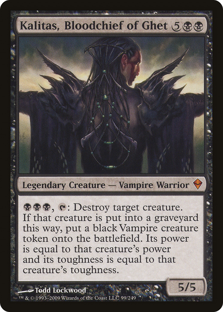 Kalitas, Bloodchief of Ghet [Zendikar] | Grognard Games